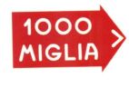 1000 MIGLIA - לוגו סימן מסחר רשום
