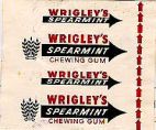 WRIGLEY'S SPEARMINT - לוגו סימן מסחר