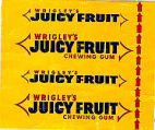 WRIGLEY'S JUICY FRUIT - לוגו סימן מסחר