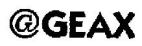 GEAX @ - לוגו סימן מסחר