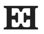 E - לוגו סימן מסחר רשום