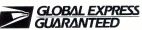 GLOBAL EXPRESS GUARANTEED - לוגו סימן מסחר