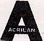 ACRILAN A - לוגו סימן מסחר