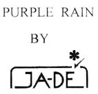 PURPLE RAIN BY GA-DE - לוגו סימן מסחר