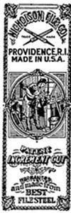 NICHOLSON FILE CO. providence.r.l patent ingrement cut - לוגו סימן מסחר