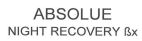 ABSOLUE NIGHT RECOVERY bx - לוגו סימן מסחר
