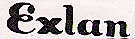 Exlan - לוגו סימן מסחר