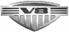 V 8 - לוגו סימן מסחר