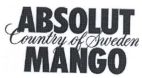 ABSOLUT MANGO country of sweden - לוגו סימן מסחר רשום