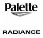 PALETTE RADIANCE - לוגו סימן מסחר