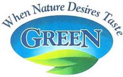GREEN WHEN NATURE DESIRES TASTE - לוגו סימן מסחר