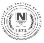 N 1872 distiled and bottled by nemiroff - לוגו סימן מסחר רשום