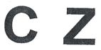 C Z - לוגו סימן מסחר רשום