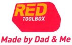 RED TOOLBOX MADE BY DAD & ME - לוגו סימן מסחר