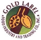 GOLD LABEL FOOD INDUSTRY AND TRADING CO.,INC - לוגו סימן מסחר רשום
