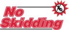 NO SKIDDING - לוגו סימן מסחר רשום