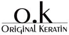 O.K ORIGINAL KERATIN - לוגו סימן מסחר רשום