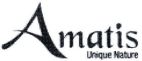 AMATIS unique nature - לוגו סימן מסחר