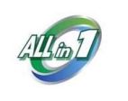 ALL IN 1 - לוגו סימן מסחר רשום