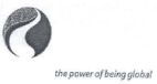 the power of being global - לוגו סימן מסחר