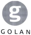G GOLAN - לוגו סימן מסחר רשום