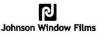 J JOHNSON WINDOW FILMS - לוגו סימן מסחר רשום