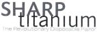 SHARP TITANIUM THE REVOLUTIONARY DISPOSABLE RAZOR - לוגו סימן מסחר