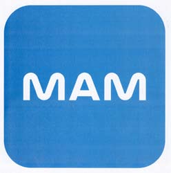 MAM - לוגו סימן מסחר רשום