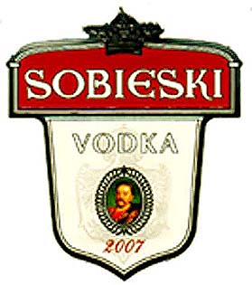 SOBIESKI VODKA 2007 - לוגו סימן מסחר רשום