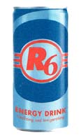 R6 ENERGY DRINK - לוגו סימן מסחר