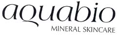 aquabio  MINERAL SKINCARE - לוגו סימן מסחר