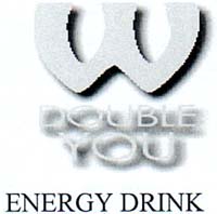 W DOUBLE YOU ENERGY DRINK - לוגו סימן מסחר