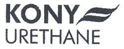 KONY URETHANE - לוגו סימן מסחר רשום
