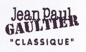 Jean Paul GAULTIER "CLASSIQUE" - לוגו סימן מסחר רשום