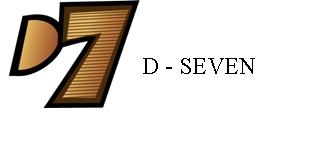 D7  D - SEVEN - לוגו סימן מסחר רשום