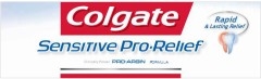 Colgate Sensitive Pro-Relief Clinically proven Pro-Argin  Rapid & Lasting Relief - לוגו סימן מסחר רשום