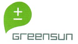 GREENSUN + - - לוגו סימן מסחר