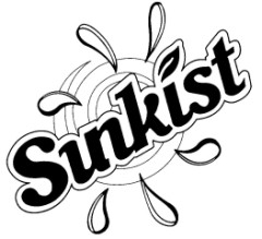 Sunkist - לוגו סימן מסחר