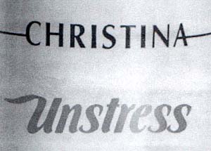 CHRISTINA UNSTRESS - לוגו סימן מסחר רשום