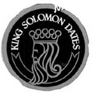 KING SOLOMON DATES - לוגו סימן מסחר רשום