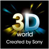 3D WORLD Created by Sony - לוגו סימן מסחר רשום