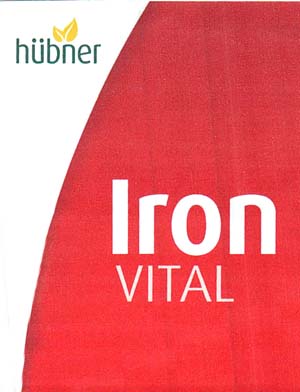 hubner Iron VITAL - לוגו סימן מסחר רשום