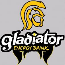 gladiator ENERGY DRINK - לוגו סימן מסחר רשום