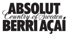 ABSOLUT BERRIACAI COUNTRY OF SWEDEN - לוגו סימן מסחר רשום