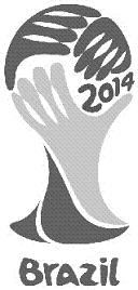 BRAZIL 2014 - לוגו סימן מסחר