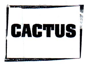 CACTUS - לוגו סימן מסחר