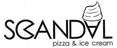 SCANDAL PIZZA & ICE CREAM - לוגו סימן מסחר
