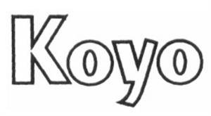 Koyo - לוגו סימן מסחר רשום