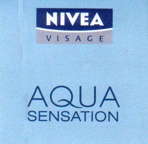 NIVEA VISAGE AQUA SENSATION - לוגו סימן מסחר