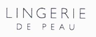LINGERIE DE PEAU - לוגו סימן מסחר רשום